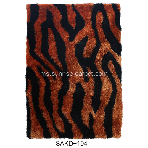 1200D Silky Shaggy Floor Carpet